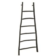 LADDER TEAK WOOD FEKETE 190 - OTHERS